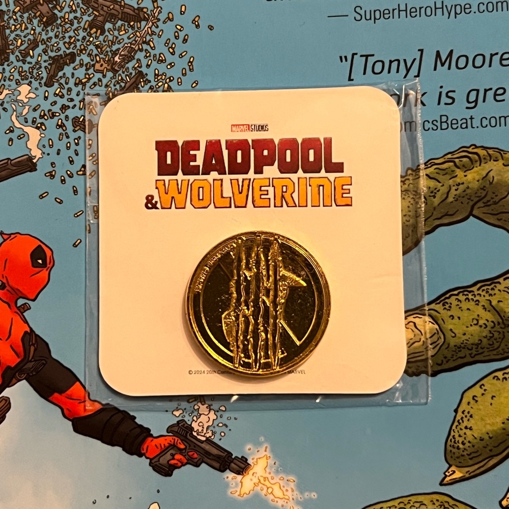 Deadpool & Wolverine AMC Collectable Token